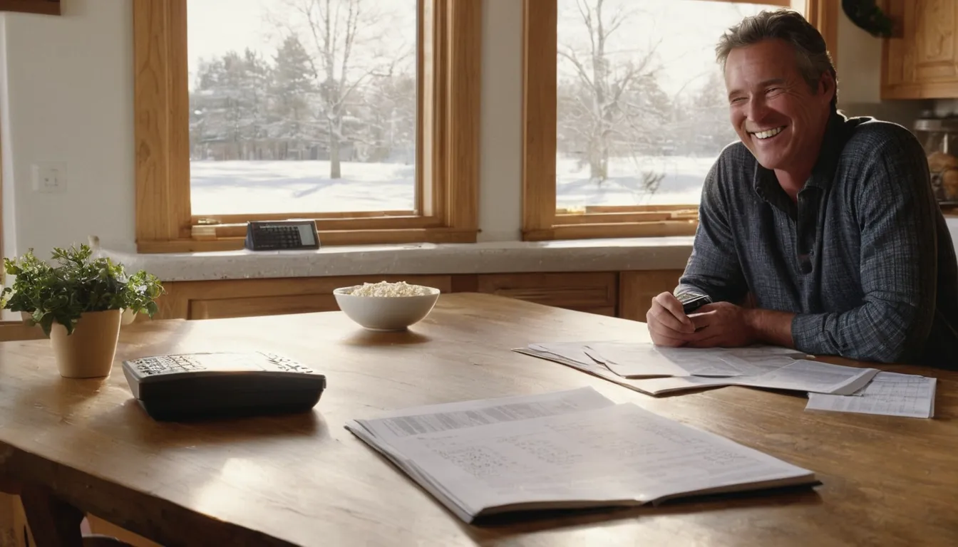 Homeowner comparing written window quotes at a kitchen table in the Marlborough area